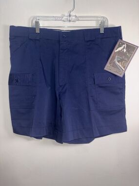 Nwt Sportif Hattaras 7 Pkt  Blue Color Outdoor Lifestyle Shorts Sz 42